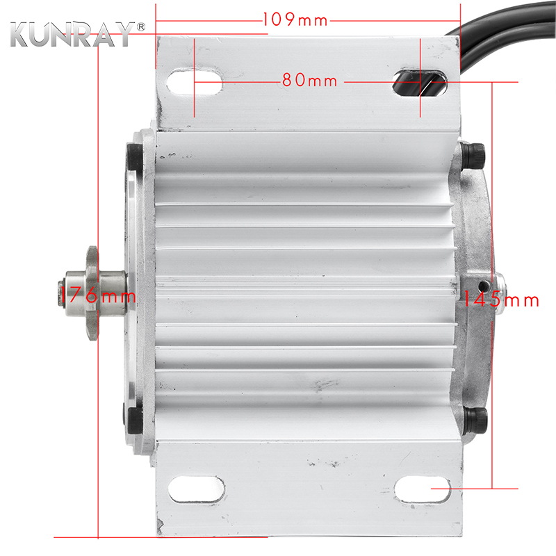 KUNRAY MY1020 BLDC Mid Motor Brushless 48V 750W DC, Electric Motorcycle Engine Motor Kit, For E-Bike Dirt Bike Tricycle Quad Car