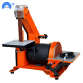 Free Shipping 220V Desktop polishing machine DIY Small abrasive belt sander Woodworking grinder knife sharpener