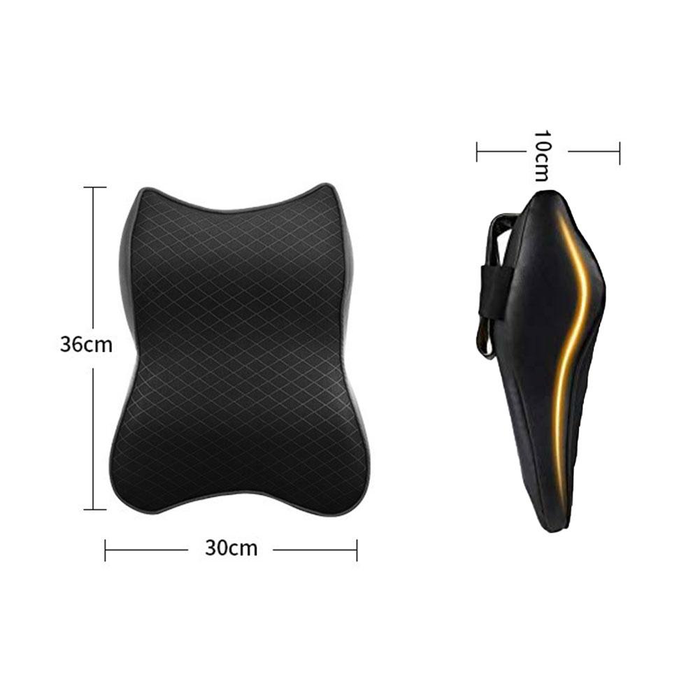 3D Memory Foam Car Seat Headrest Neck Rest Cushion Travel Neck Cushion Pad Car Pillow Breathable Seat Support Car Accessories