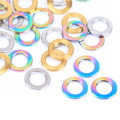 10pcs 4Colors 5mm 6mm Titanium Bolt Spacer Universal Cycling Bicycle Stem Brake Bolt Screw Washers Bolts Gasket Bike Parts