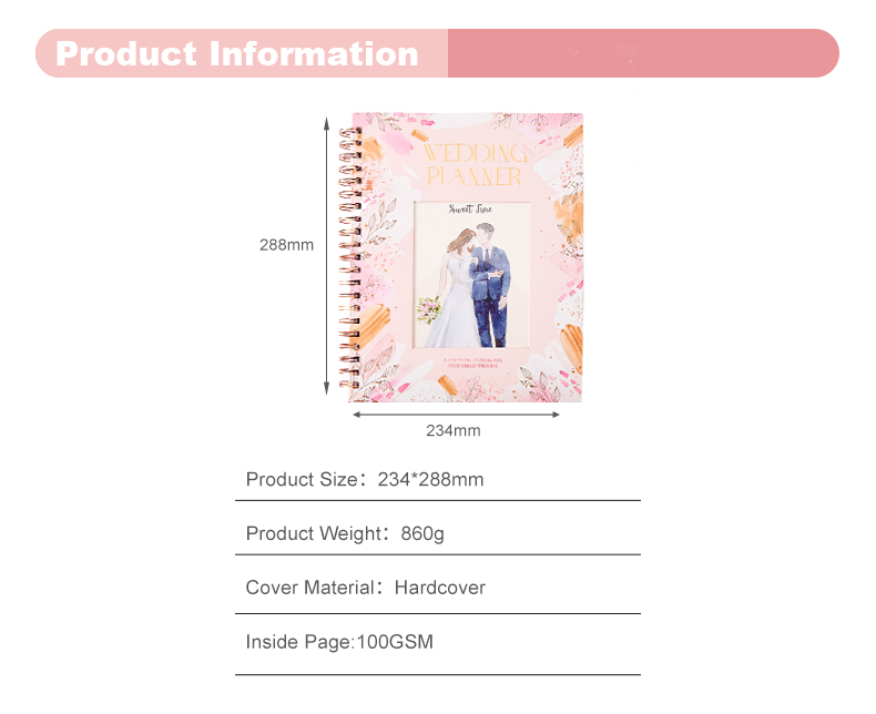 Paper cover wedding journal17