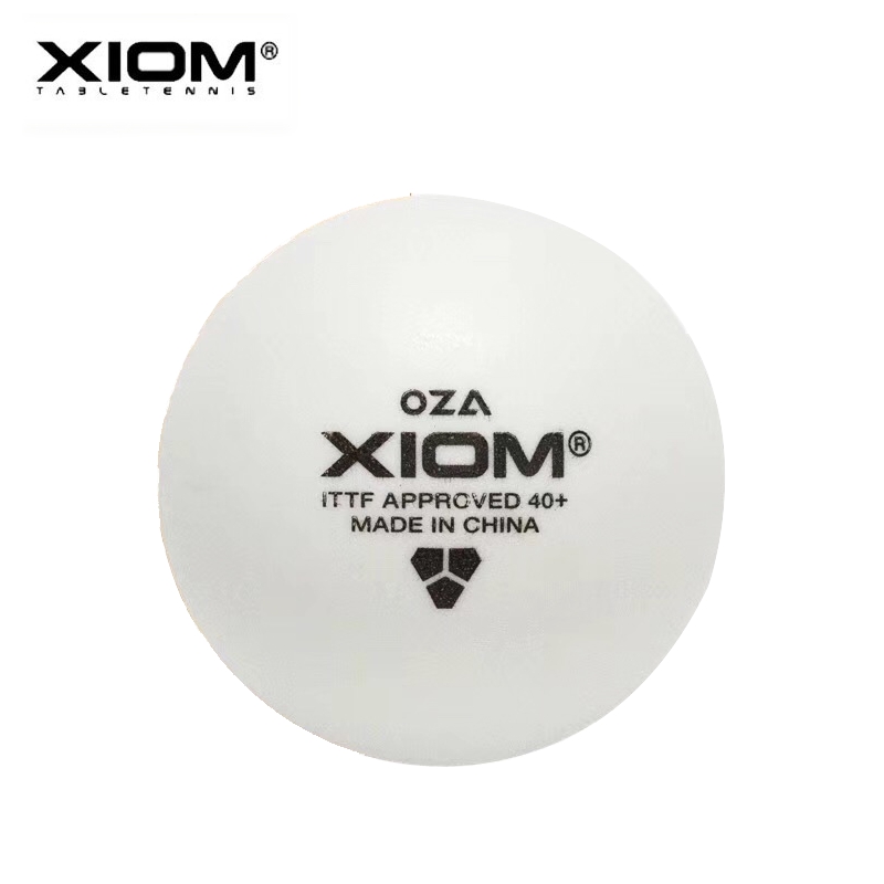 72 Pcs New Xiom Latest Oza 3 Star Table Tennis Balls (with Seam, Abs 40+) Plastic Ping Pong Balls Ittf Approved