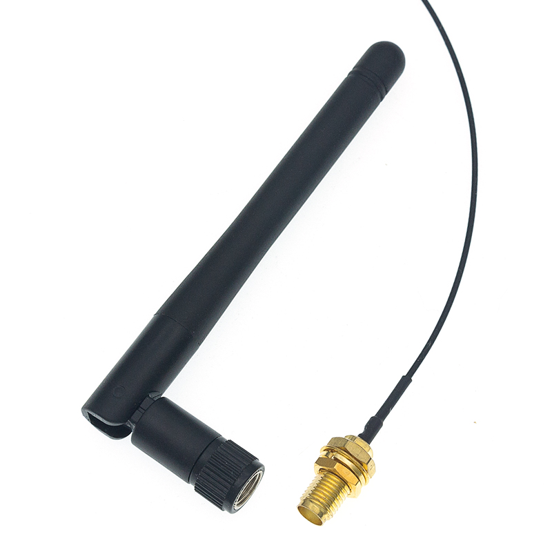 2.4G antenna folded Bluetooth wifi module ZigBee antenna SMA to IPEX feeder line 2.4GHz Antenna 1 Piece