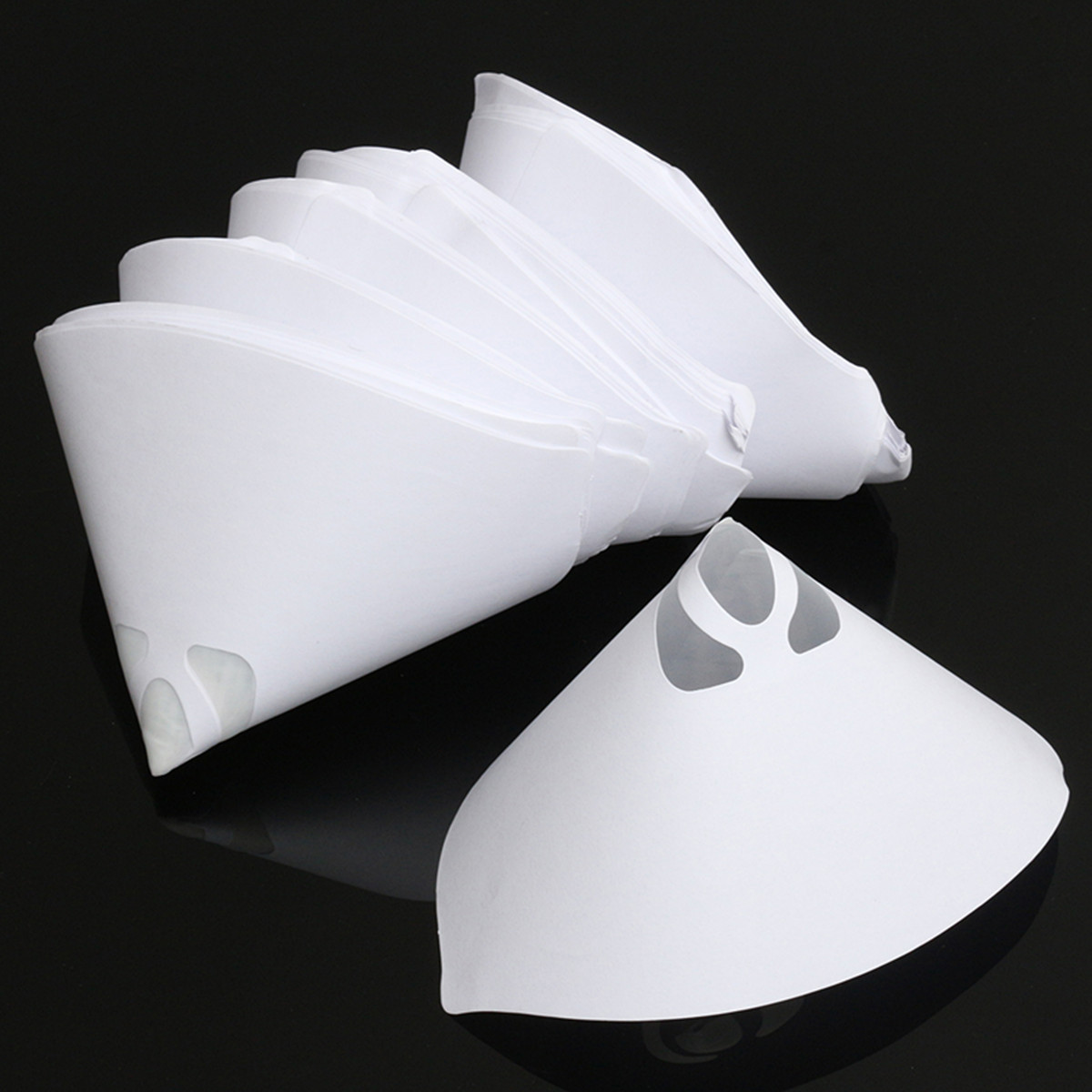 Paper Paint Strainers Paint Conical Strainers Mesh Filter Cone Strainer50Pcs/set Paint Paper Funnel