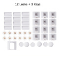 12 locks 3 keys