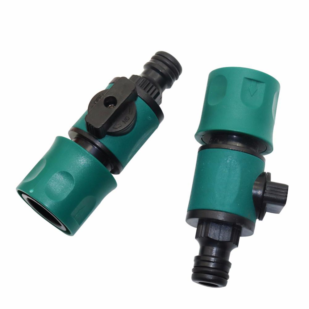 Hose Connector Plastic Valve Quick Nipple Hose Connector For Home Garden Watering Agricultural Watering Irrigation Connector