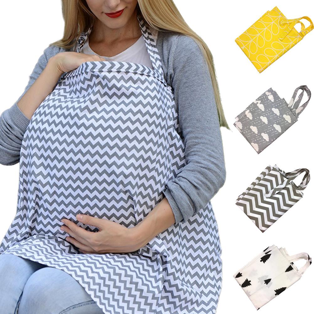 Woman Breastfeeding Cover Privacy Blanket Shawl for Outdoor Adjustable Neckline Cover Breathable Baby Feeding Nursing Covers