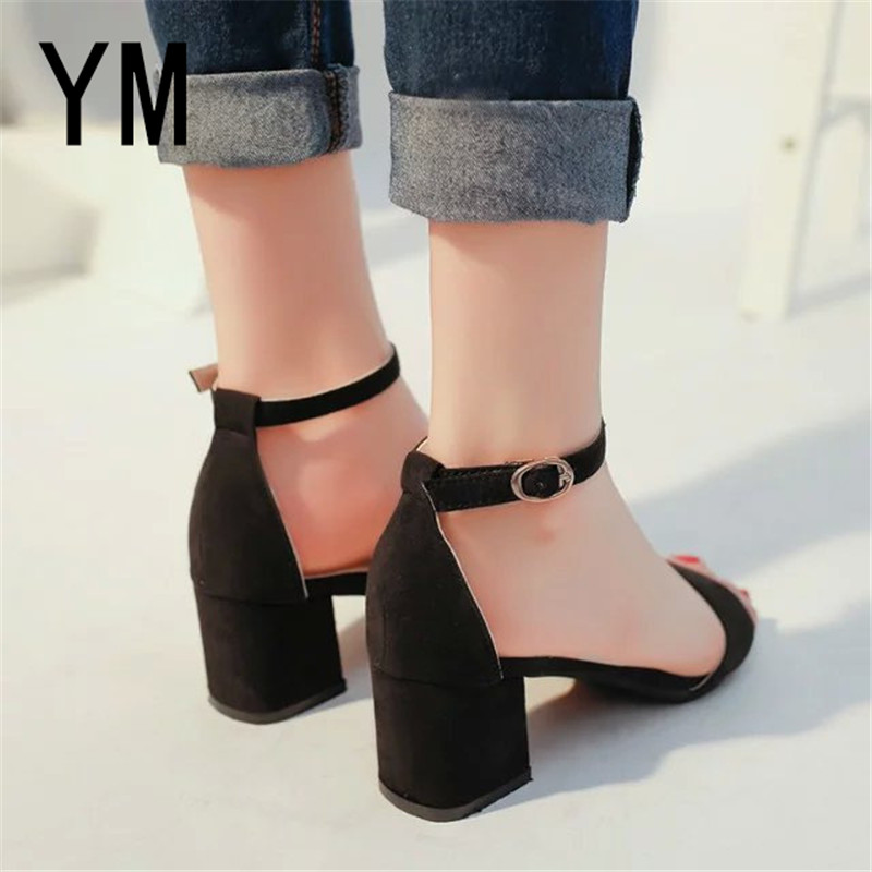 Hot Summer Women Shoes Pumps Dress Shoes High Heels Boat Shoes Wedding Shoes Tenis Feminino With Peep Toe Casual Sandals