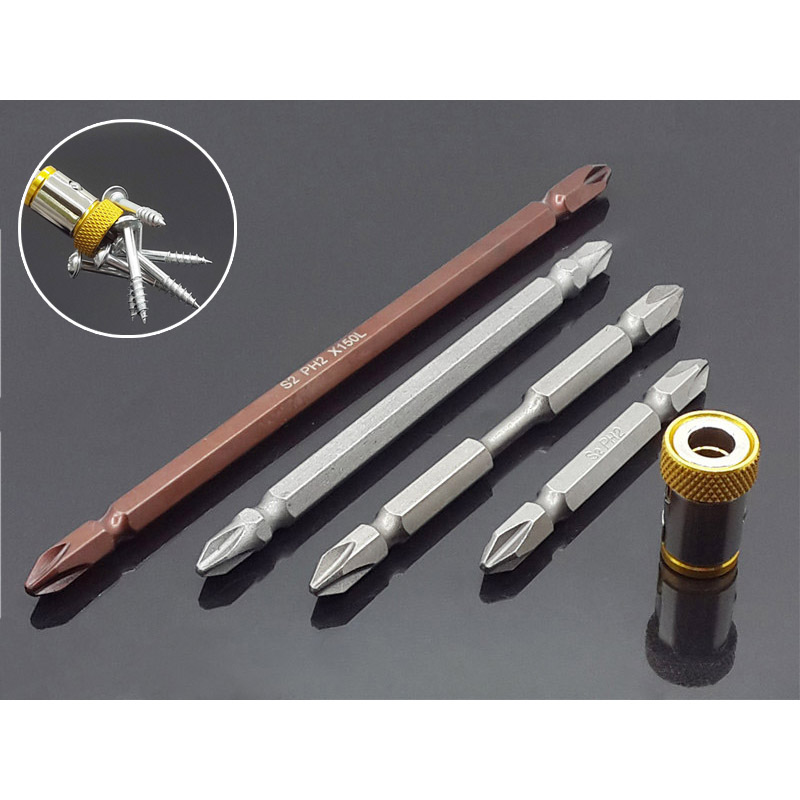 Screwdriver Magnetic Ring 1/4" Metal Strong Magnetizer Cross Screw Driver Electric Hex Screwdriver Bits Screw Pick Up Tools
