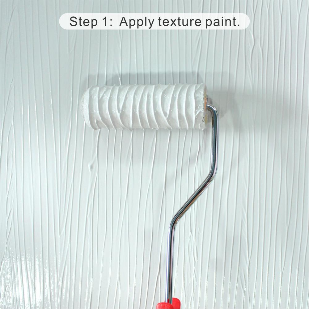 Art paint rollerfor interior walls