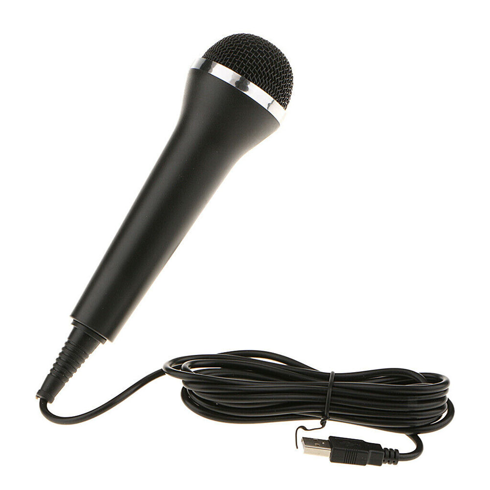USB Wired Microphone Karaoke Mic for Nintendo Switch Wii PS4 Xbox PC Computer Condenser Recording Microfone Ultra-wide