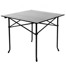 Outdoor Folding Table Chair Camping Aluminium Alloy Picnic Table Waterproof Durable Folding Table Desk For 70*70*69cm