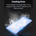 Dual Module Tablet Cooler Pad High Power Cooling Fan 10 inch Semiconductor Radiator For Mobile Phone Ipad Tablet Cooling Pad