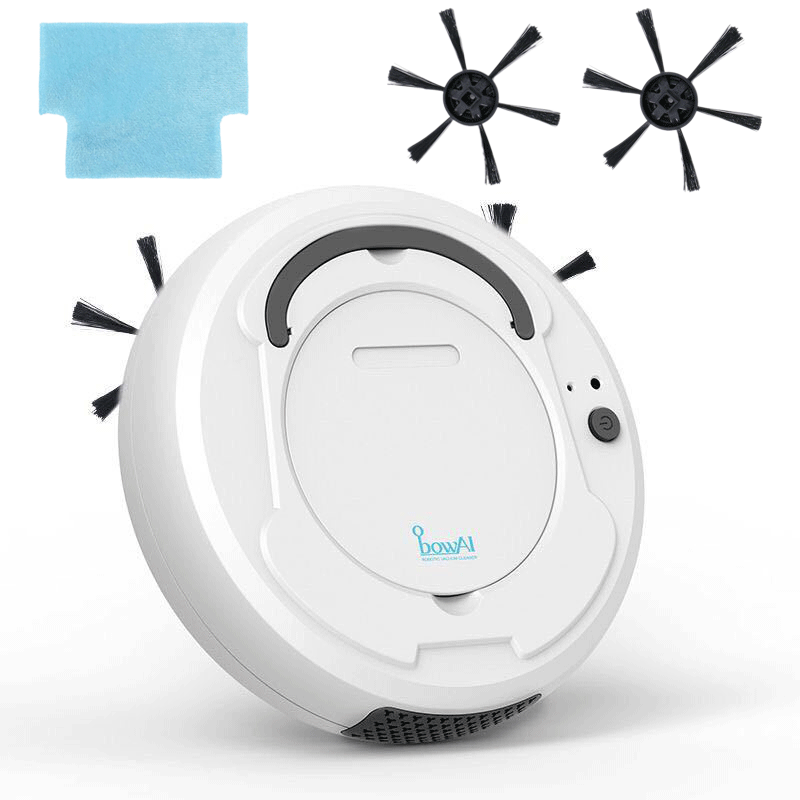 1800 Pa Multifunctional Robot Vacuum Cleaner Cleaning Machine with Brush Rechargeable Vacuum Cleaner Three-in-one Sweeper