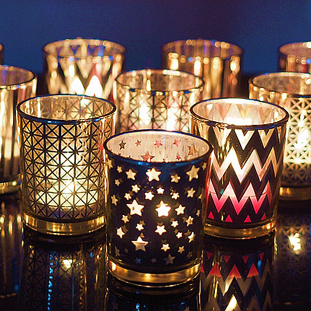 Modern Glass Tea Light Holder Candle Votive Romantic Globe Candlestick Floor Lamp Prop Wedding Decoration Light