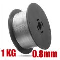 Welding Wire 1Roll Stainless Steel Welding Wire 0.8mm 1kg Solid-Cored Welder Tools for Food General Chemical Equipment 100x45mm