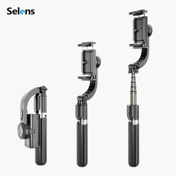 Selfie Stick Tripods Stabilizer Handheld Gimbal With Shake Wireless Bluetooth Remote Palo Extendable Foldable Monopod For Live