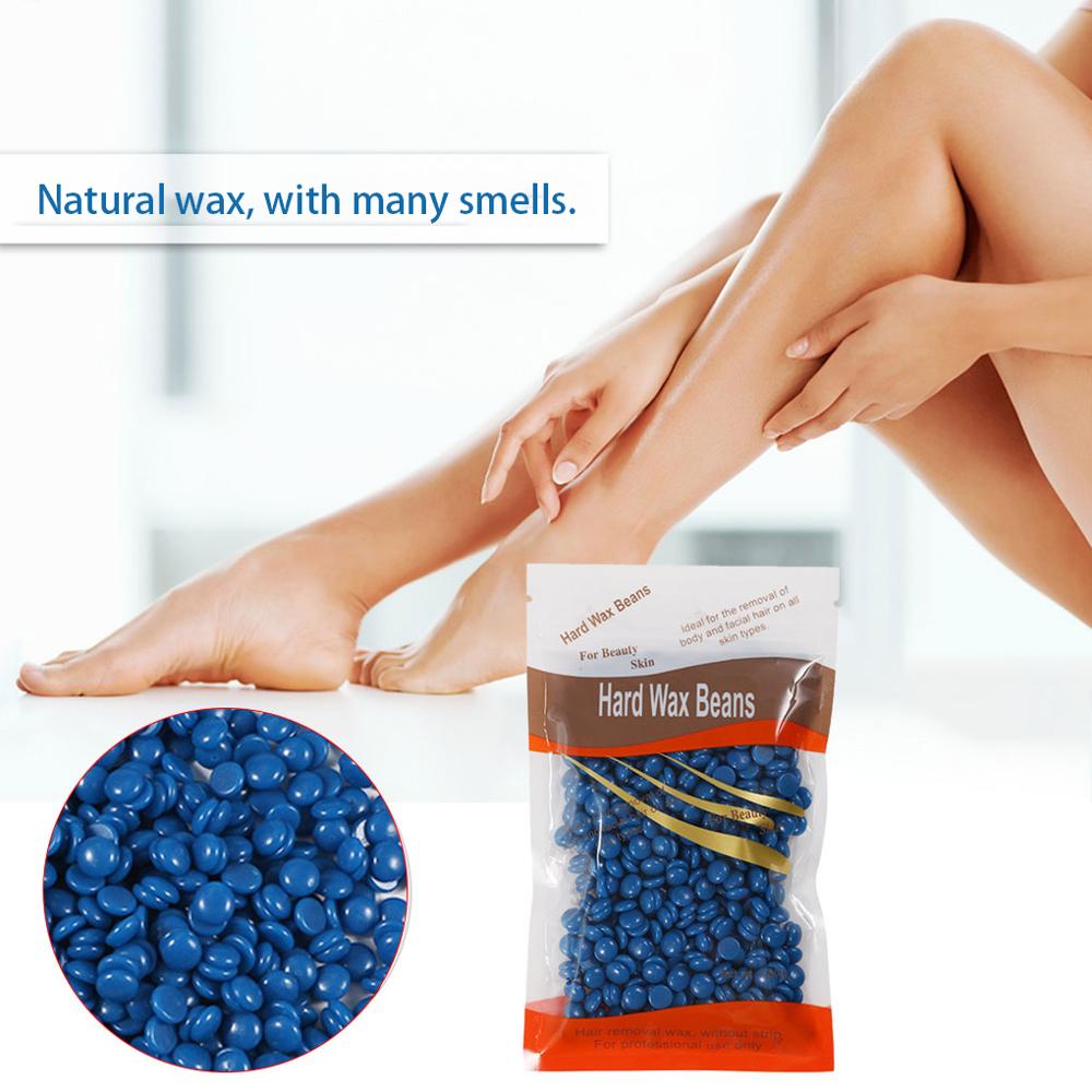 100g/bag Depilatory Wax Beans 10 Flavours Hard Wax Beans Pellet Waxing Bikini Leg Arm Armpit Hair Removal Beans