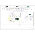 New CO2 MIG 250 Build-in Wire Feeder Compact Type IGBT Welding Machine Control Plate PCB Circuit Board AC220V