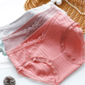 OkayMom Cotton Maternity Panties U-Shaped Low Waist Pregnancy Briefs For Pregnant Women Sexy Lace XXL Size Underwear Clothes New