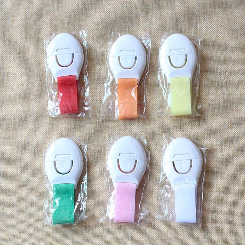 1pc Safety Security Plastic Locks Infant Baby Child Product to Latch Drawer Cabinet Refrigerator Door Toilet for Kid Protection