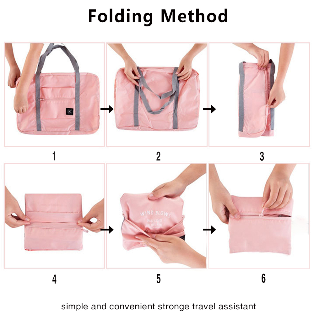 New Folding Travel Bag Large Capacity Unsiex Weekend Waterproof Bags Tote Large Handbags Travel Travel Carry on Bag Dropshipping