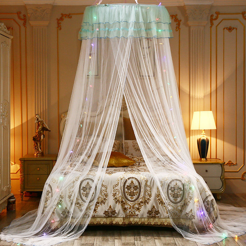 New Mosquito Net for Princess Bed Canopy Mesh Crib Canopy Round Dome Fairy Net for Kids Bed Play Tent