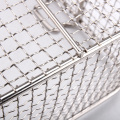 Stainless Steel Fryer Screen French Fries Frame Square Filter Net Encrypt Colander Strainers Shaped Frying Mesh Basket