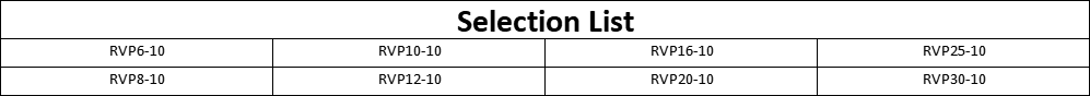 Selection List