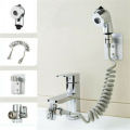 Sanitary Ware Suite Home Bathroom Washbasin Faucet External Shower Small Nozzle Set Shampoo House Artifact Shower Kit