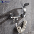 ZOTOBON Copper Handheld Sprayer Shower Head Hand Bidet Faucet Handheld for Bathroom Portable Bidet Sprayer Self-Cleaning F220