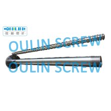 Bimetal film Blowing Machine Screw and Barrel for Recycled HDPE, LDPE, PE