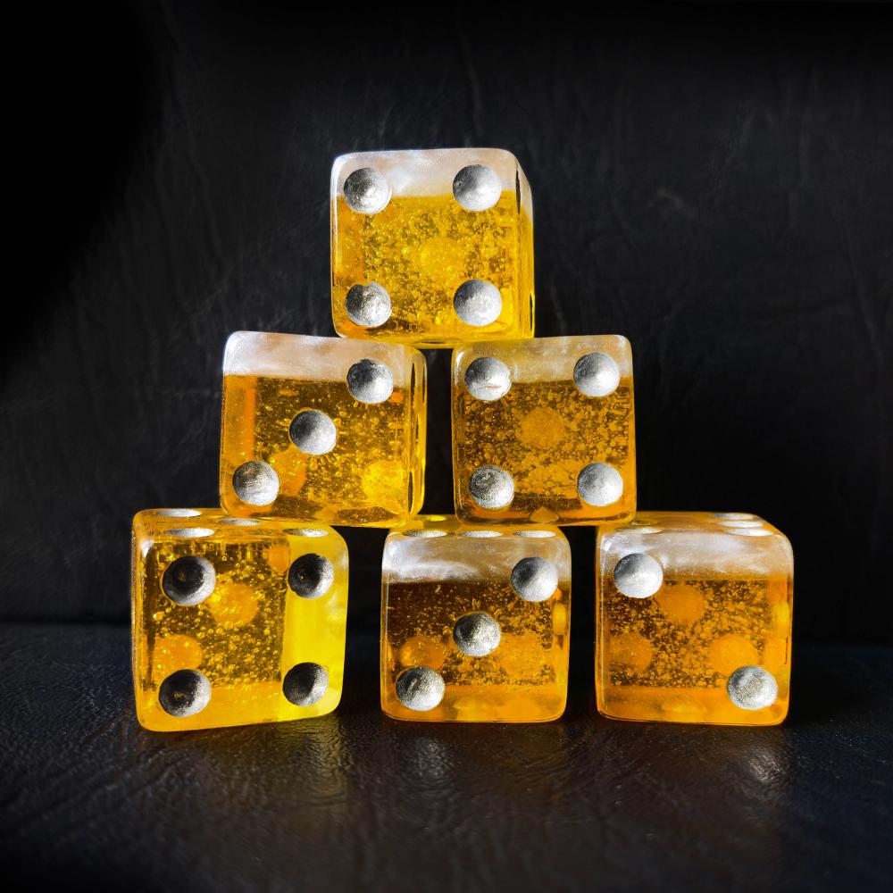 Beer Dice 16mm D6 With Pips 3