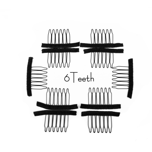 6 Teeth Black Wig Comb For Making Wigs Supplier, Supply Various 6 Teeth Black Wig Comb For Making Wigs of High Quality