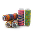 5Rolls/Pack Rainbow Color Polyester Sewing Threads Set DIY Sewing Yarn Knitting Accessories Overlock Thread Multicolor Rope