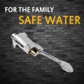 Floor Foot Pedal Control Switch Faucet Basin Single Cold Water Tap Adapter Faucet Extender Bathroom Kitchen Accessories d2