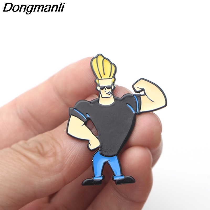 P3839 Dongmanli Fashion Cool Metal Enamel Brooches and Pins Collection Lapel Pin Backpack Badge Collar Jewelry