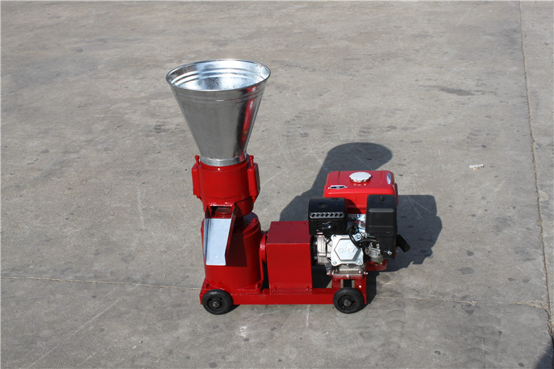 Manual KL120A Gasoline Engine Pellet Mill / Wood Pellet Machine