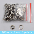 100sets-silver-6mm