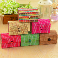 1PC Cosmetic Case Storage Container Cute Ring Necklace Earrings Bamboo Wooden Jewelry Storage Boxes Makeup Organizer