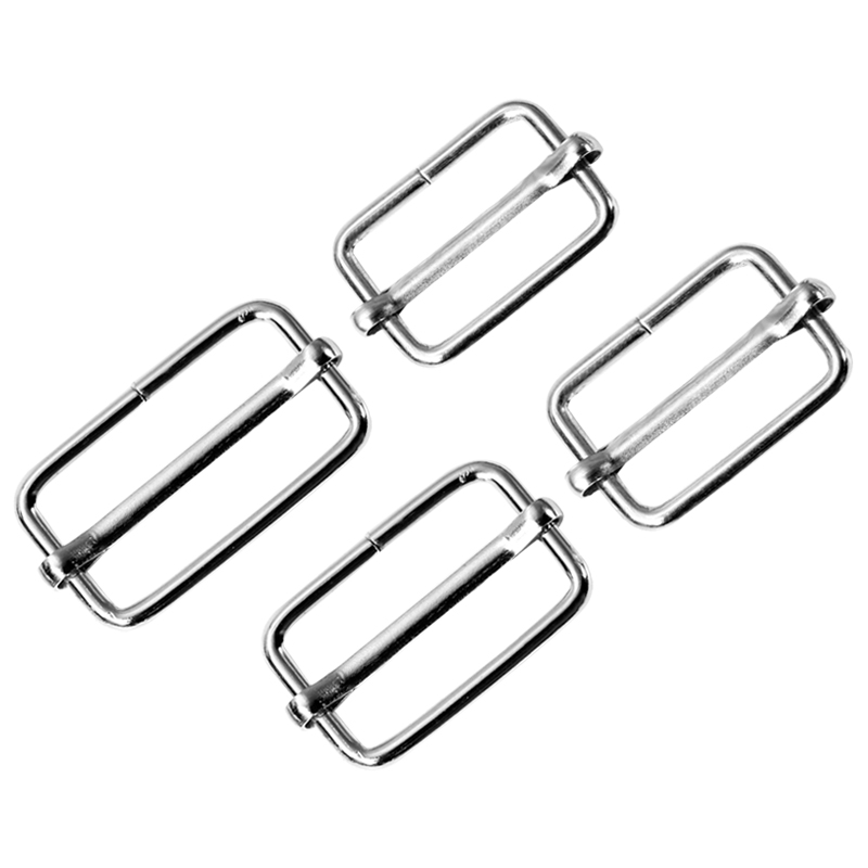 20PCS Metal Adjustable Square Ring Buckles Garment Belt DIY Needlework Luggage Sewing Handmade Bag Purse Buttons