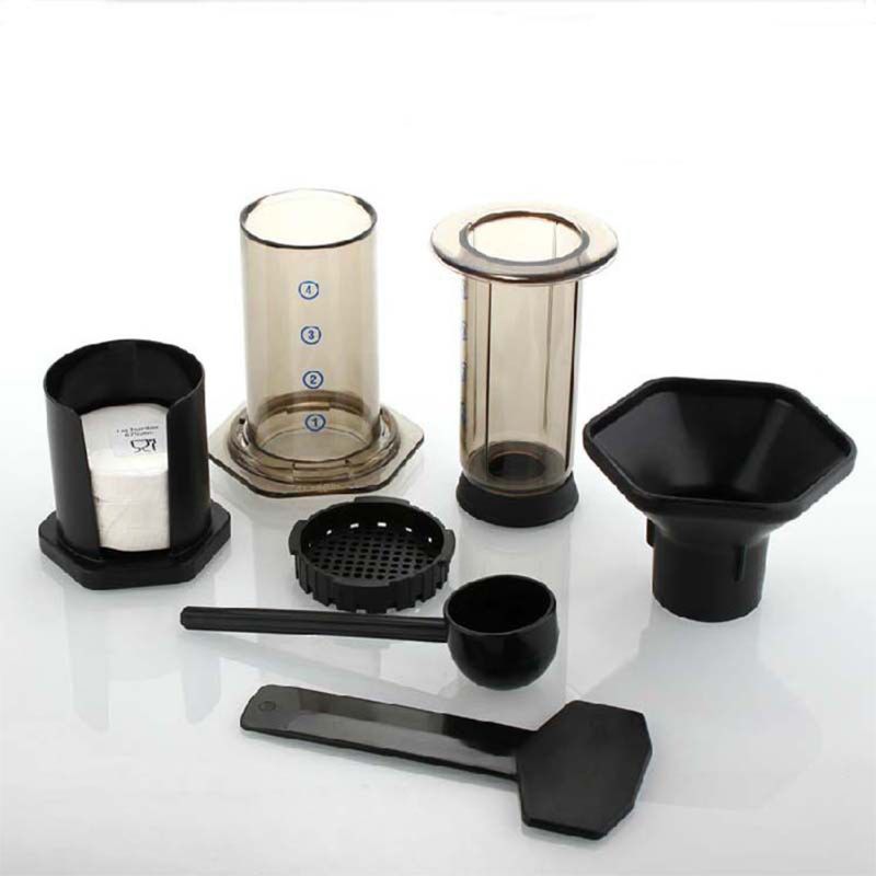 New Filter Glass Espresso Coffee Maker Portable Cafe French Press CafeCoffee Pot For AeroPress Machine Drop shipping