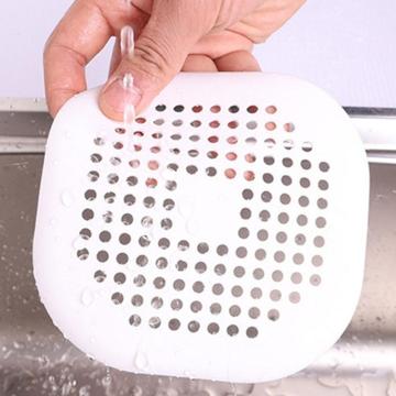 Shower Drain Covers Silicone Tube Drain Hair Catcher Stopper with Sucker for Bathroom Kitchen ubber Bathtub Sink Strainer Plug