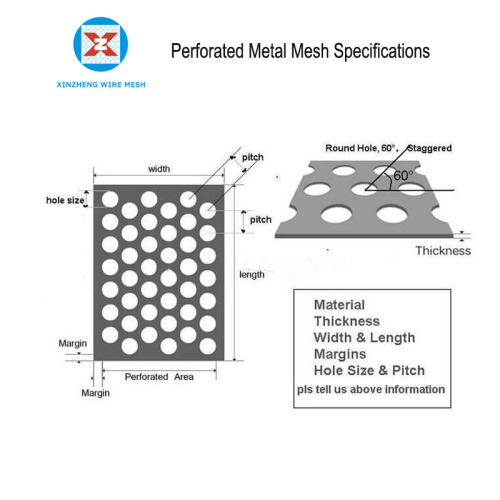 PVC Coated  Aluminium Perforated Metal Mesh wholesale