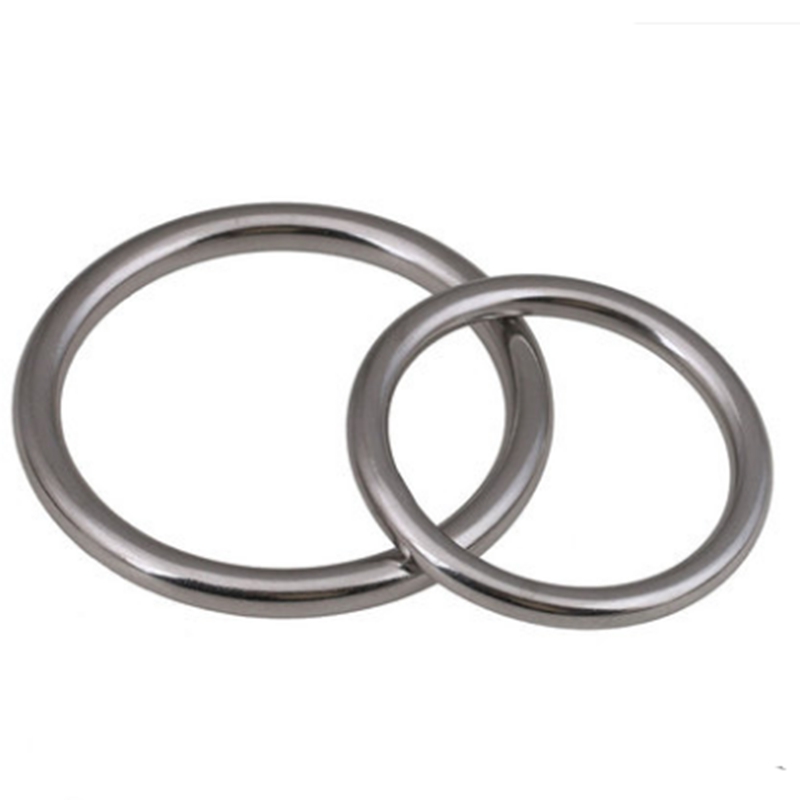 1PCS 304 stainless steel seamless circular hoisting ring solid seamless steel ring hammock yoga link