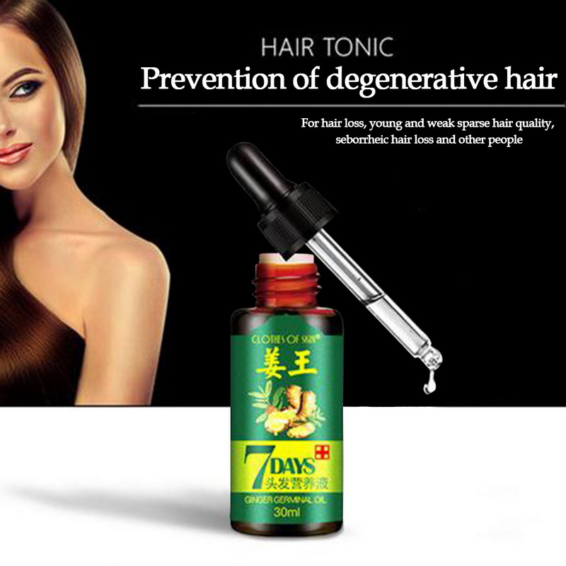 Professional Hair Growth Dense Hair Fast Hair Growth Grow Alopecia Essential Liquid Oil Treatment For Gentleman Hair Care 30ml