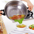 Pots Pans Rim Leak-proof Kitchen Silicone Funnel Deflector Creative Kitchen Gadgets Cooking Tools Kitchen Accessories Utensils F