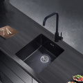 304 Stainless Steel Handmade Sink Black Single Slot Bar Balcony Mini Small Kitchen Sink Basin Undermount Stainless Sink