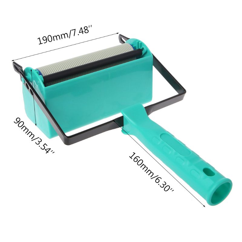 Double Color Wall Decoration Paint Painting Machine For 7 Inch Roller Brush Tool