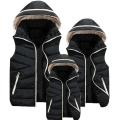 Autumn Winter Child Waistcoat Girls Boys Down Vest Baby Sleeveless Kids Hooded Jacket Outwear Infant Baby Clothes